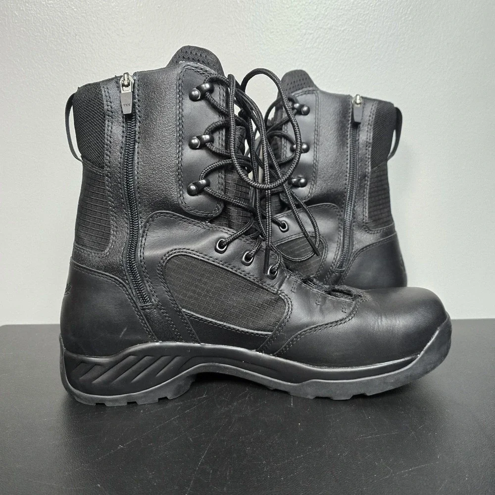 Danner Boots Mens 12 Black Kinetic Side-Zip 8